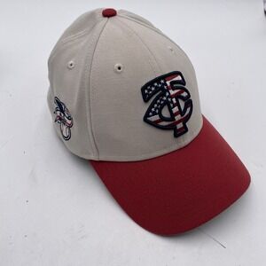 Minnesota Twins Hat New Era 39thirty Stretch fit Large XLarge July 4th Patriotic